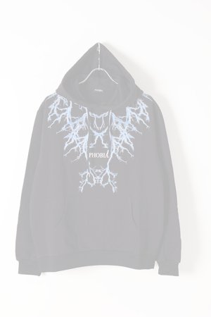 画像1:  {SOLD} PHOBIA フォビア LIGHTING HOODIE{-BJS}