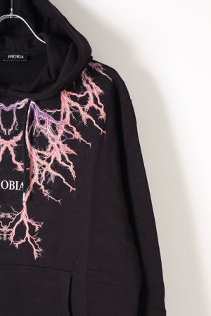 画像3: PHOBIA フォビア LIGHTING HOODIE{-BJS}