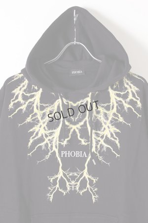 画像2: {SOLD}PHOBIA フォビア LIGHTING HOODIE{-BJS}