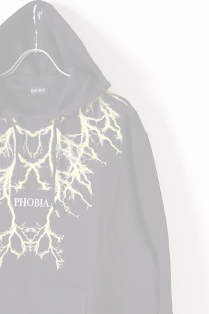 画像3:  {SOLD} PHOBIA フォビア LIGHTING HOODIE{-BJS}