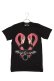 画像1: {SOLD}DOMREBEL ドムレーベル PINKY T-SHIRT ブラックスワロフスキー/カスタムモデル{-AHS} (1)