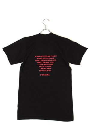 画像2: DOMREBEL ドムレーベル PINKY T-SHIRT ブラックスワロフスキー/カスタムモデル{-AHS}