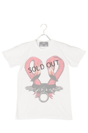 画像1: {SOLD}DOMREBEL ドムレーベル PINKY T-SHIRT ブラックスワロフスキー/カスタムモデル{-AHS}