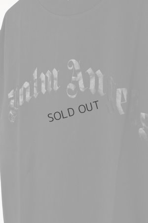 画像3: {SOLD}Palm Angels パームエンジェルス Curved Logo T-shirt{PMAA001S25JER0041010-BES}