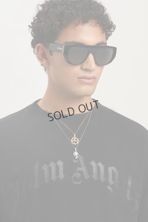 画像11: {SOLD}Palm Angels パームエンジェルス Curved Logo T-shirt{PMAA001S25JER0041010-BES}