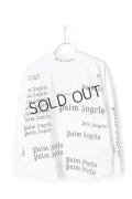 {SOLD}Palm Angels パームエンジェルス ULTRA LOGO OVER TEE L/S{-AIS}