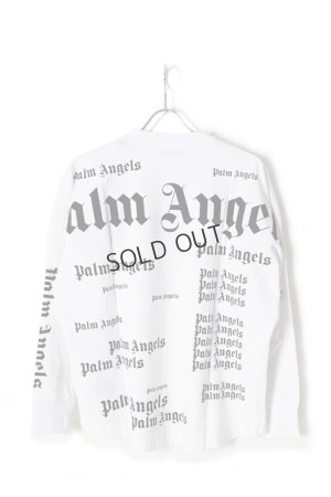 画像2: {SOLD}Palm Angels パームエンジェルス ULTRA LOGO OVER TEE L/S{-AIS}