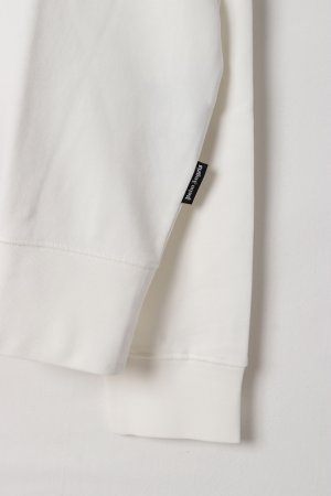 画像4: Palm Angels パームエンジェルス Curved Logo crewneck Sweatshirt{PMBA080S25FLE0010310-BES}