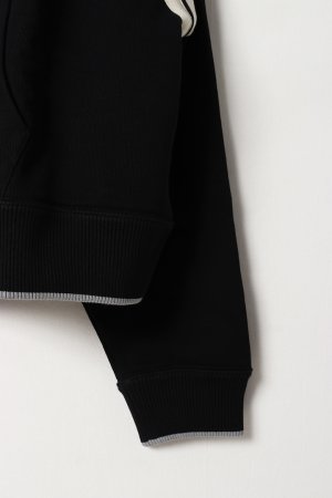 画像9: Palm Angels パームエンジェルス Curved Logo Track hoodie{PMBB171S25FLE001100B-BES}