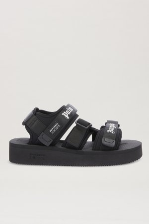 画像1: Palm Angels パームエンジェルス Palm Angels x Suicoke slider{PMIH017S25FAB001-1010-BES}
