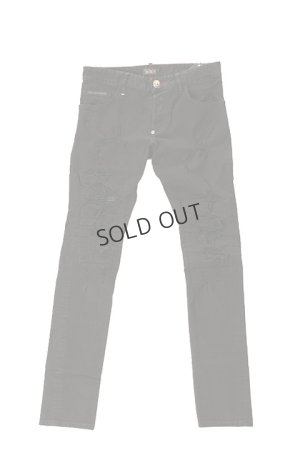 画像1: {SOLD}PHILIPP PLEIN HOMME フィリッププレインオム Clash Denim Pants{PP-201706-02-BLK-AGS}