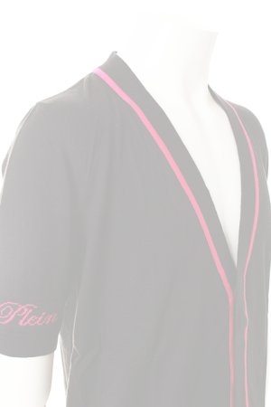 画像4:   PHILIPP PLEIN COUTURE フィリッププレインクチュール CARDIGAN NEON WARRIOR{PPC8M1012-BLKROSE-}