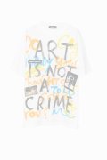   guernika ゲルニカ Hand Painted T-shirt{-BDA}{E-}