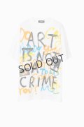 guernika ゲルニカ Hand Painted T-shirt{-BDA}