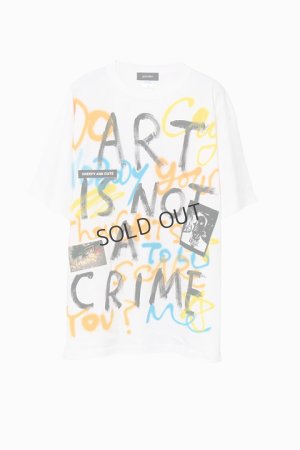 画像1: {SOLD}guernika ゲルニカ Hand Painted T-shirt{-BDA}