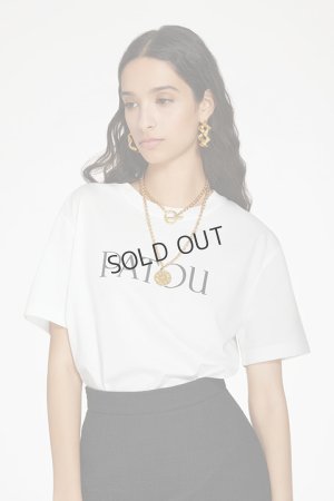 画像1: {SOLD}PATOU パトゥ オーガニックコットン パトゥロゴTシャツ{JE0299999001W-BDS}