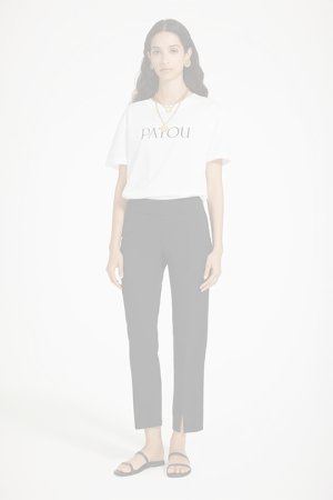 画像3:   PATOU パトゥ オーガニックコットン パトゥロゴTシャツ{JE0299999001W-BDS}