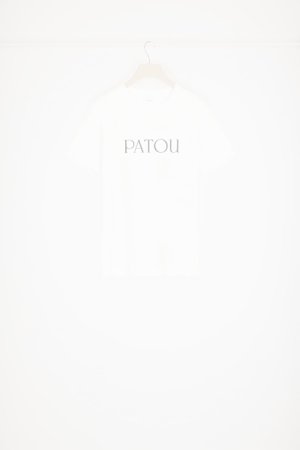 画像7:   PATOU パトゥ オーガニックコットン パトゥロゴTシャツ{JE0299999001W-BDS}