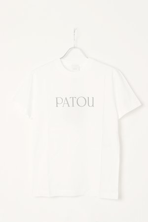 画像8:   PATOU パトゥ オーガニックコットン パトゥロゴTシャツ{JE0299999001W-BDS}
