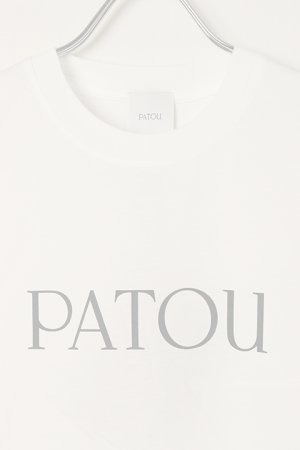 画像10:   PATOU パトゥ オーガニックコットン パトゥロゴTシャツ{JE0299999001W-BDS}