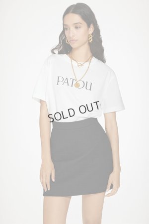 画像2: {SOLD}PATOU パトゥ オーガニックコットン パトゥロゴTシャツ{JE0299999001W-BDS}