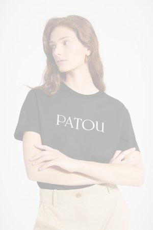 画像1:  {SOLD} PATOU パトゥ オーガニックコットン パトゥロゴTシャツ{JE0299999999B-BDS}