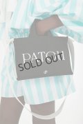 PATOU パトゥ コットンキャンバス パトゥトート スモール {AC0440076999B-BDS}