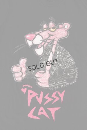 画像3: {SOLD}DOMREBEL ドムレーベル PUSSY CAT T-SHIRT ブラックスワロフスキー/カスタムモデル{-AHS}