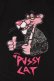 画像3: {SOLD}DOMREBEL ドムレーベル PUSSY CAT T-SHIRT ブラックスワロフスキー/カスタムモデル{-AHS} (3)