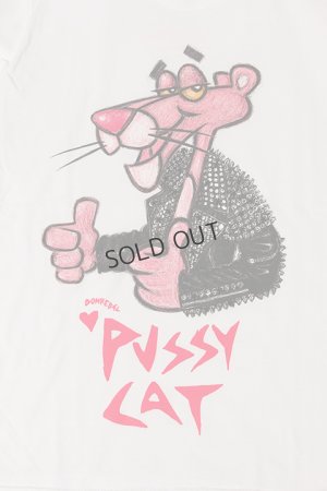 画像3: {SOLD}DOMREBEL ドムレーベル PUSSY CAT T-SHIRT ブラックスワロフスキー/カスタムモデル{-AHS}