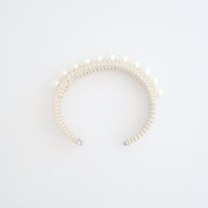 画像2:   ADER.bijoux アデルビジュー RATTAN pearl bangle{-AIS}