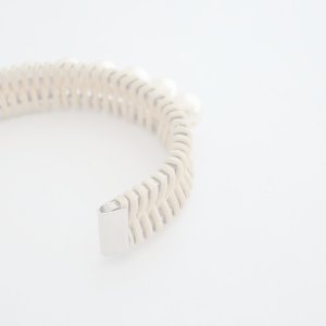 画像3:   ADER.bijoux アデルビジュー RATTAN pearl bangle{-AIS}