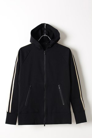 画像2: RESOUND CLOTHING リサウンドクロージング 【underbar Limited】LINE ZIP UP Hoodie{RC11-C-001UB-BLKGLD-AIS}