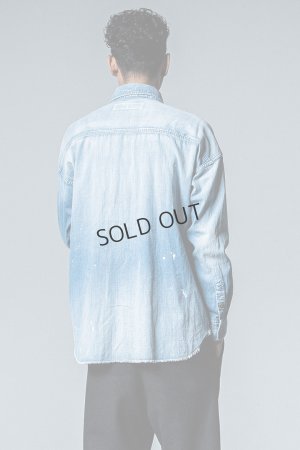 画像4: {SOLD}RESOUND CLOTHING リサウンドクロージング OVER DENIM shirts{-BDA}