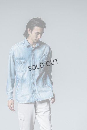 画像6: {SOLD}RESOUND CLOTHING リサウンドクロージング OVER DENIM shirts{-BDA}