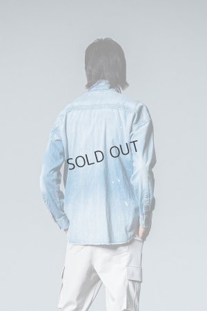 画像7: {SOLD}RESOUND CLOTHING リサウンドクロージング OVER DENIM shirts{-BDA}