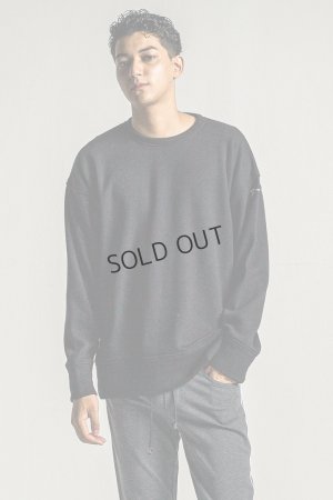 画像1: RESOUND CLOTHING リサウンドクロージング velours fleece thermal loose trainer{-BDA}