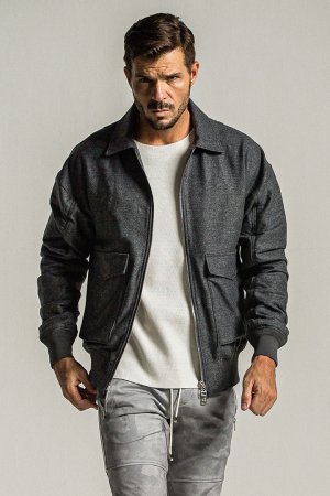 画像7: RESOUND CLOTHING リサウンドクロージング AG wool flight jk{-BDA}