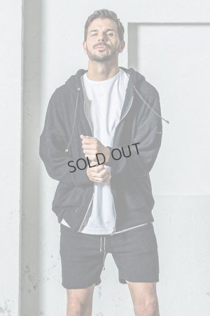 画像1: {SOLD}RESOUND CLOTHING リサウンドクロージング MOLE YARN PILE zip loose hoodie{-BES}