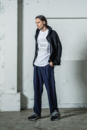 画像8: RESOUND CLOTHING リサウンドクロージング MOLE YARN PILE zip loose hoodie{-BES}