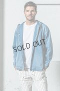 {SOLD}RESOUND CLOTHING リサウンドクロージング DENIM JERSEY coach hoodie{-BES}