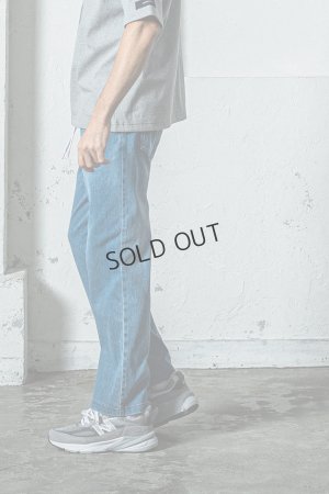 画像2: {SOLD}RESOUND CLOTHING リサウンドクロージング EX denim jersey WIDE PT{-BES}