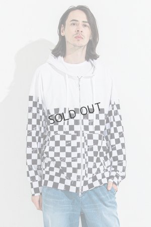 画像1: RESOUND CLOTHING リサウンドクロージング RUSH OVER ZIPUP HOODIE{-BES}