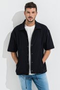 RESOUND CLOTHING リサウンドクロージング NYLON HALF COACH JACKET{-BES}
