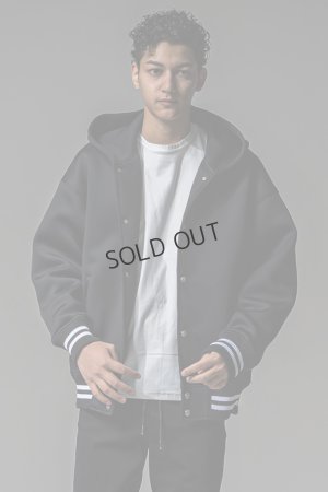 画像1: {SOLD}RESOUND CLOTHING リサウンドクロージング HD Varsity hoodie{-BEA}