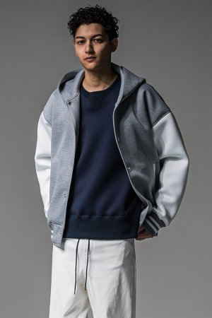 画像1: RESOUND CLOTHING リサウンドクロージング HD Varsity hoodie{-BEA}