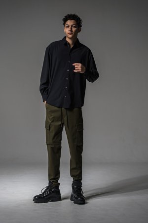 画像4: RESOUND CLOTHING リサウンドクロージング NYLON jack shirts{-BEA}