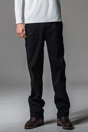 画像1: RESOUND CLOTHING リサウンドクロージング DENIM JERSEY WIDE PT{-BEA}