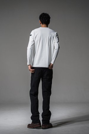 画像7: RESOUND CLOTHING リサウンドクロージング DENIM JERSEY WIDE PT{-BEA}