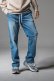 画像2: RESOUND CLOTHING リサウンドクロージング DENIM JERSEY WIDE PT{-BEA}